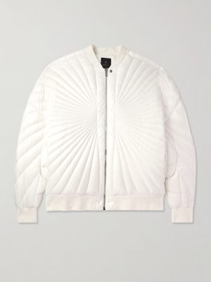 + Moncler Oversized Padded Quilted Shell Bomber Jacket