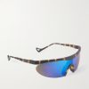 Koharu Eclipse D-Frame Polycarbonate Mirrored Sunglasses - FR