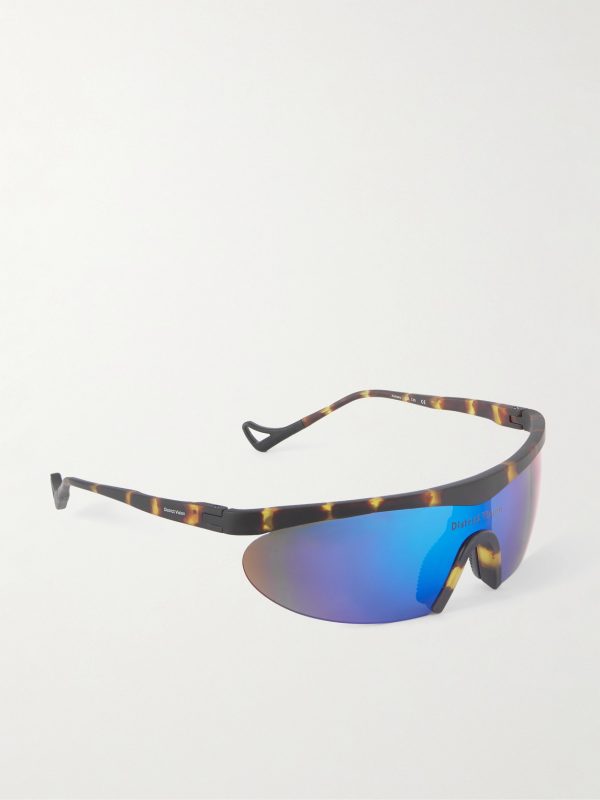 Koharu Eclipse D-Frame Polycarbonate Mirrored Sunglasses - FR