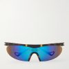 Koharu Eclipse D-Frame Polycarbonate Mirrored Sunglasses