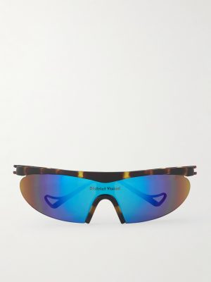 Koharu Eclipse D-Frame Polycarbonate Mirrored Sunglasses