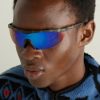 Koharu Eclipse D-Frame Polycarbonate Mirrored Sunglasses - OU