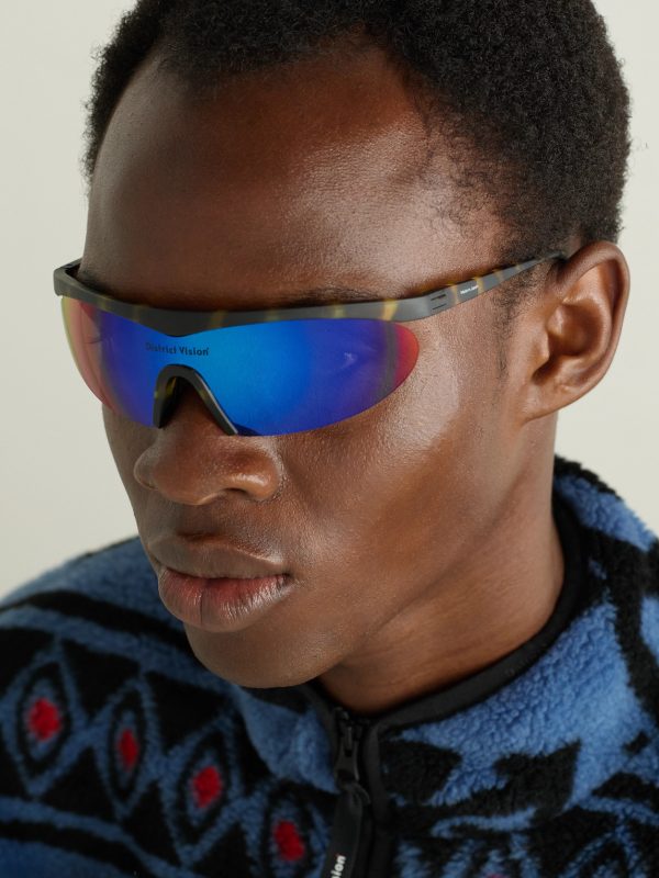 Koharu Eclipse D-Frame Polycarbonate Mirrored Sunglasses - OU