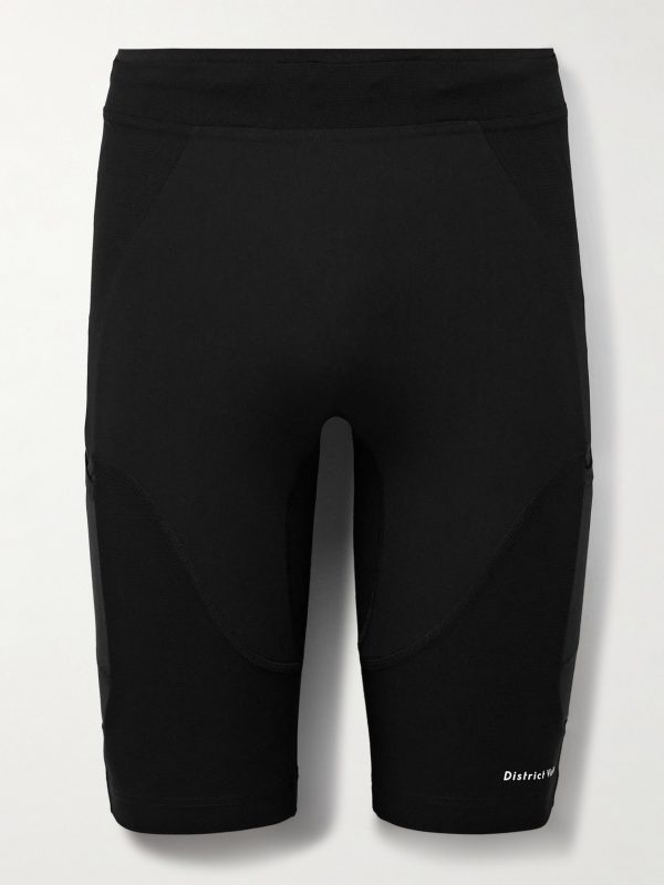 Cargo Compression Panelled Stretch-Jersey Half-Length Tights Cargo Compression Panelled Stretch-Jersey Half-Length Tights