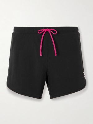 Straight-Leg Logo-Print 5" Stretch-Jersey Running Shorts Straight-Leg Logo-Print 5" Stretch-Jersey Running Shorts