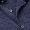 Striped Cotton-Blend Jacquard Shirt - CU Striped Cotton-Blend Jacquard Shirt - CU