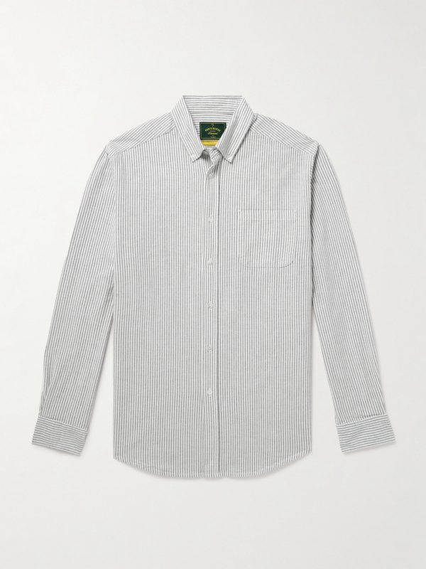 Button-Down Collar Brushed-Cotton Oxford Shirt