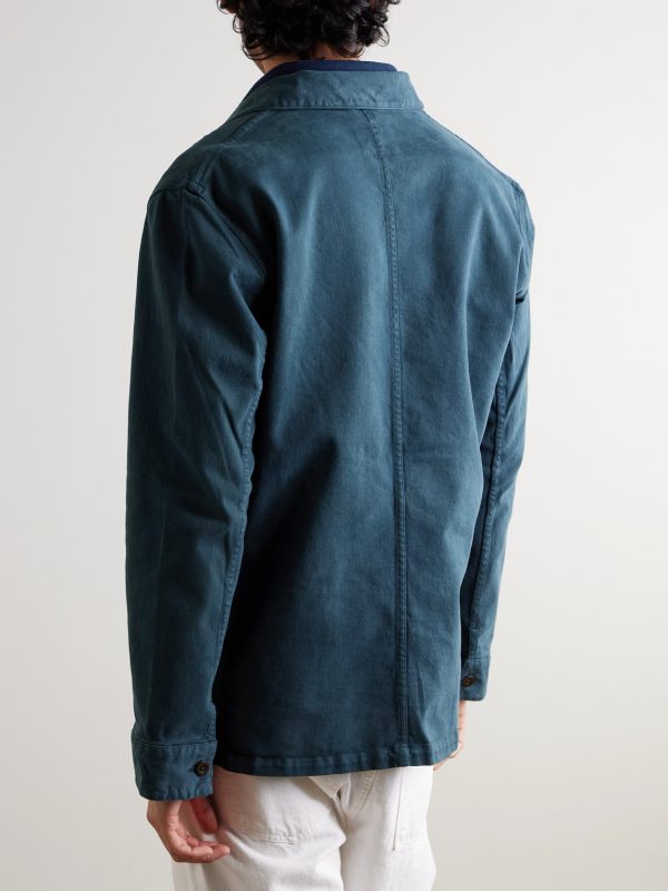 Labura Stretch-Cotton Twill Overshirt - BK Labura Stretch-Cotton Twill Overshirt - BK
