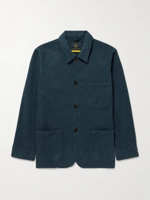Labura Stretch-Cotton Twill Overshirt