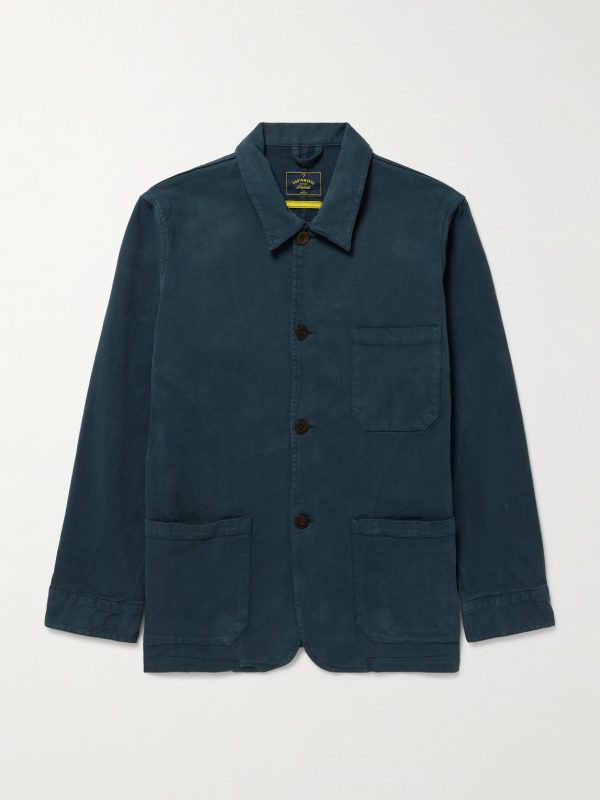 Labura Stretch-Cotton Twill Overshirt Labura Stretch-Cotton Twill Overshirt