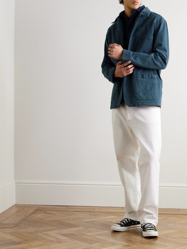 Labura Stretch-Cotton Twill Overshirt - OU Labura Stretch-Cotton Twill Overshirt - OU