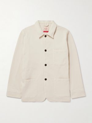 Labura Stretch-Cotton Twill Overshirt