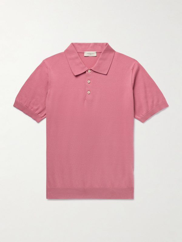 Slim-Fit Cotton Polo Shirt Slim-Fit Cotton Polo Shirt
