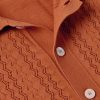 Pointelle-Knit Cotton Shirt - CU Pointelle-Knit Cotton Shirt - CU