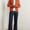 Pointelle-Knit Cotton Shirt - OU Pointelle-Knit Cotton Shirt - OU