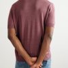 Cable-Knit Silk and Linen-Blend Polo Shirt - BK