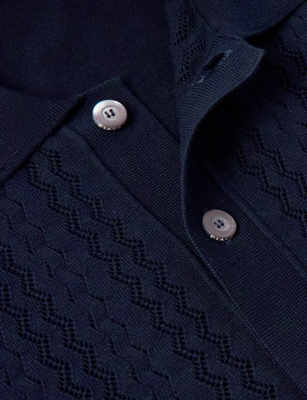 Pointelle-Knit Cotton Shirt - CU Pointelle-Knit Cotton Shirt - CU