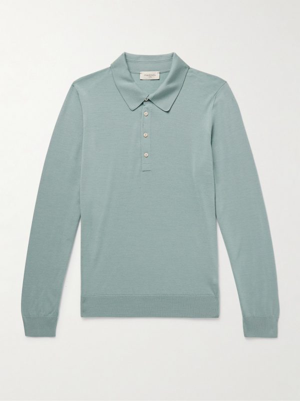 Wool Polo Shirt