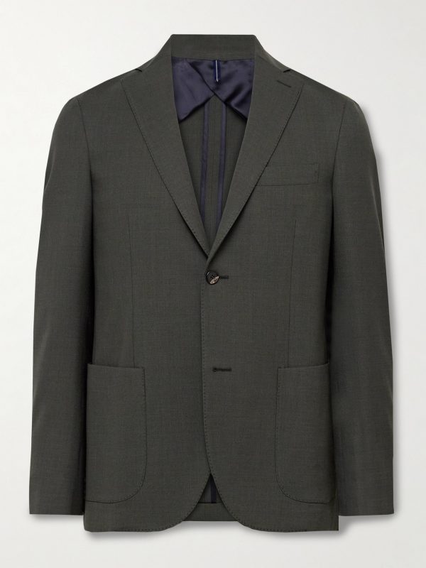 Slim-Fit Virgin Wool-Blend Suit Jacket Slim-Fit Virgin Wool-Blend Suit Jacket