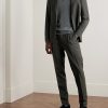 Slim-Fit Virgin Wool-Blend Suit Jacket - OU Slim-Fit Virgin Wool-Blend Suit Jacket - OU