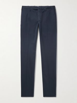 Venezia 1951 Slim-Fit Stretch-Cotton Twill Trousers Venezia 1951 Slim-Fit Stretch-Cotton Twill Trousers