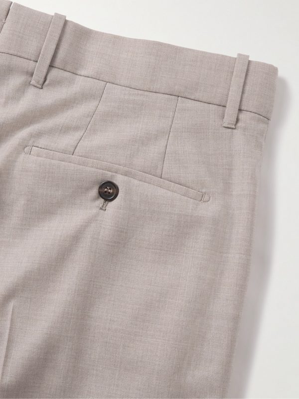 Venezia 1951 Tapered Pleated Virgin Wool Trousers - CU Venezia 1951 Tapered Pleated Virgin Wool Trousers - CU