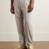Venezia 1951 Tapered Pleated Virgin Wool Trousers - FR Venezia 1951 Tapered Pleated Virgin Wool Trousers - FR