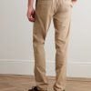 Slim-Fit Panama Stretch-Cotton Canvas Trousers - BK Slim-Fit Panama Stretch-Cotton Canvas Trousers - BK