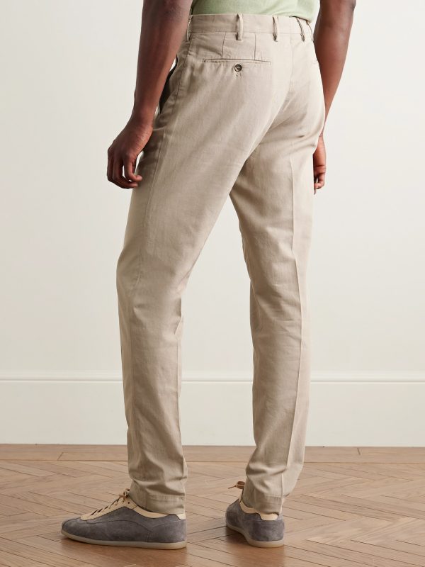Venezia 1951 Tapered Pleated Ice Crêpe Trousers - BK