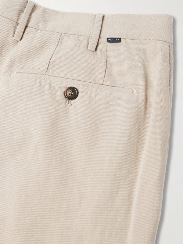 Venezia 1951 Tapered Pleated Ice Crêpe Trousers - CU