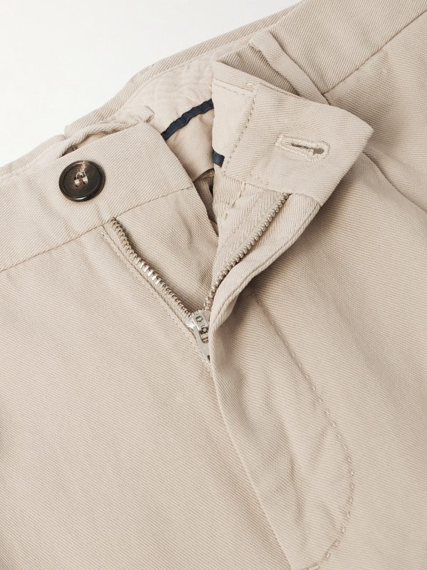 Venezia 1951 Tapered Pleated Ice Crêpe Trousers - E1
