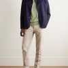 Venezia 1951 Tapered Pleated Ice Crêpe Trousers - OU