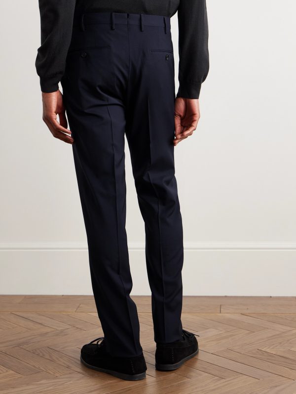Venezia 1951 Slim-Fit Virgin Wool Trousers - BK