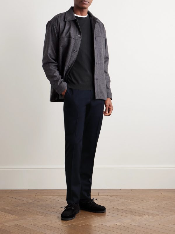 Venezia 1951 Slim-Fit Virgin Wool Trousers - OU