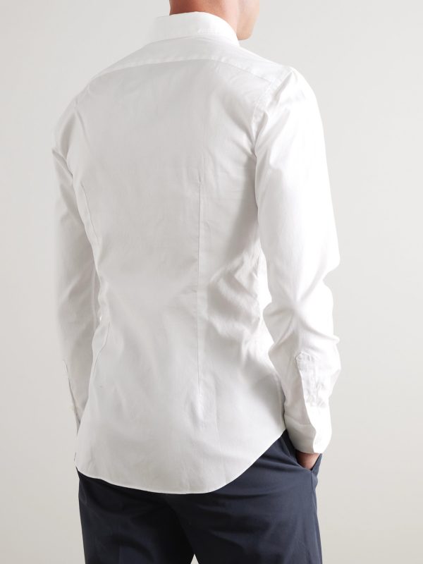 Glanshirt Slim-Fit Cotton Oxford Shirt - BK Glanshirt Slim-Fit Cotton Oxford Shirt - BK