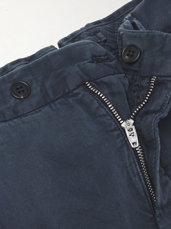 Venezia 1951 Slim-Fit Cotton and Linen-Blend Trousers - E1