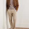 Zanone Ribbed Cotton Crêpe Sweater - OU Zanone Ribbed Cotton Crêpe Sweater - OU