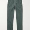Slim-Fit Panama Stretch-Cotton Canvas Trousers Slim-Fit Panama Stretch-Cotton Canvas Trousers
