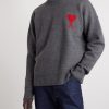ADC Logo-Intarsia Virgin Wool Sweater - FR