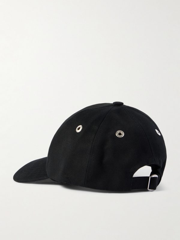 Logo-Embroidered Cotton-Twill Baseball Cap - BK Logo-Embroidered Cotton-Twill Baseball Cap - BK