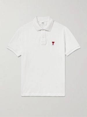 Logo-Embroidered Organic Cotton-Piqué Polo Shirt