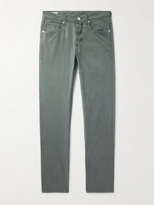 Blue Division Slim-Fit Stretch-Cotton Twill Trousers Blue Division Slim-Fit Stretch-Cotton Twill Trousers