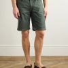 Blue Division Straight-Leg Denim Shorts - FR