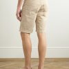 Division Straight-Leg Cotton-Blend Shorts - BK