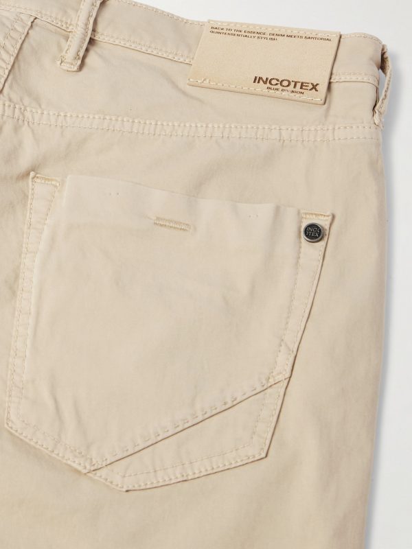 Division Straight-Leg Cotton-Blend Shorts - CU
