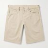 Division Straight-Leg Cotton-Blend Shorts