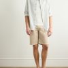 Division Straight-Leg Cotton-Blend Shorts - OU