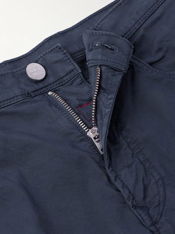 Division Straight-Leg Cotton-Blend Shorts - E1 Division Straight-Leg Cotton-Blend Shorts - E1