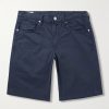 Division Straight-Leg Cotton-Blend Shorts Division Straight-Leg Cotton-Blend Shorts