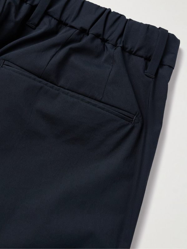 TeknoSartorial Slim-Fit Cotton-Blend Poplin Trousers - CU